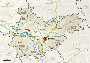 Carte Du Tarn Et Garonne Tarn Et Garonne Carte Du D Partement