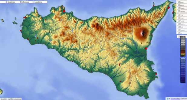 Carte de la Sicile Découvrez la plus grande île d Italie