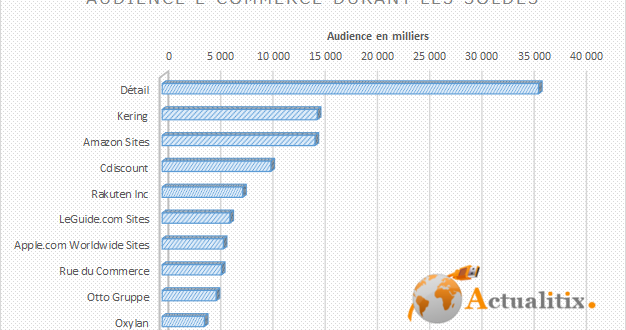 Les principaux sites ecommerce en France pour les soldes en 2013