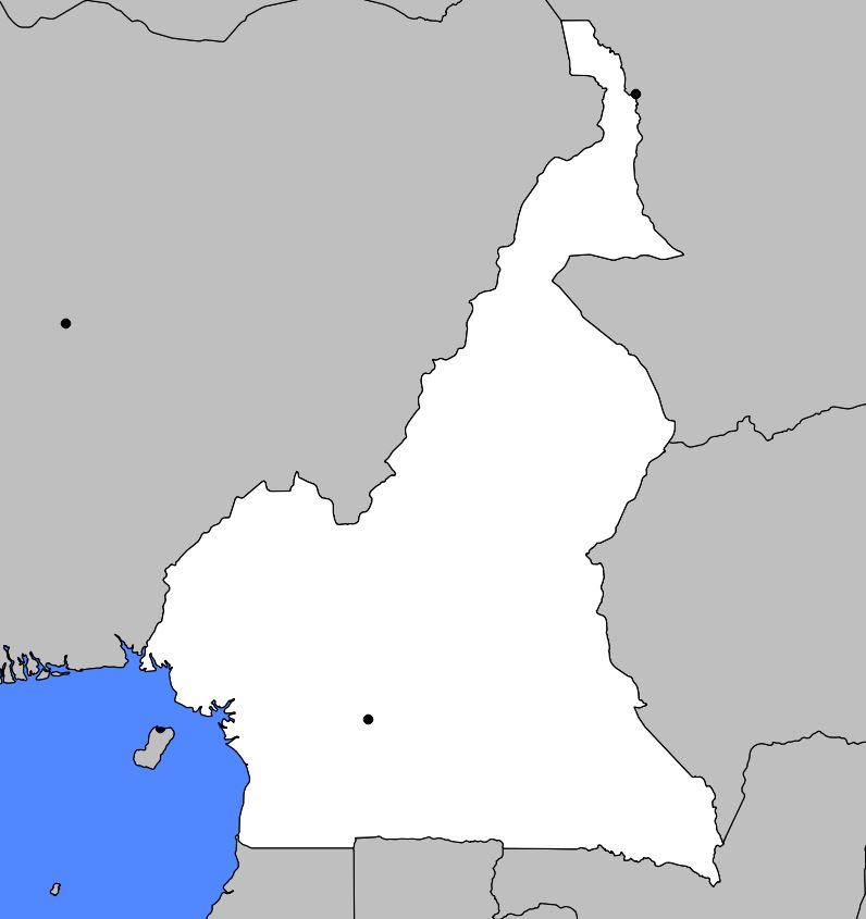 Fichier:Carte vierge du Cameroun.png — Wikipédia